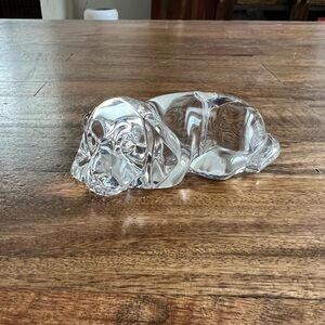 Princess House Crystal Dog Figurine